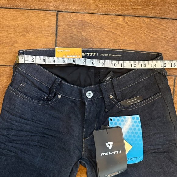 NWT Revit Ladies Madison 2 Motorcycle Jean sz w28 L32 - Picture 9 of 13